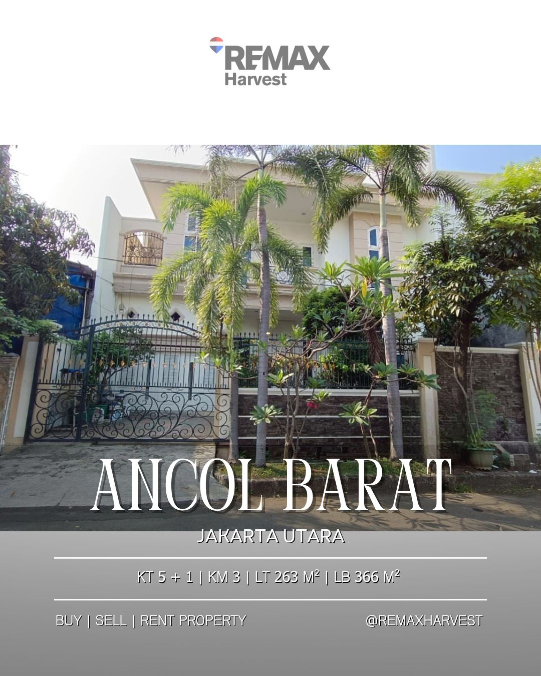 Rumah Mewah Ancol Barat