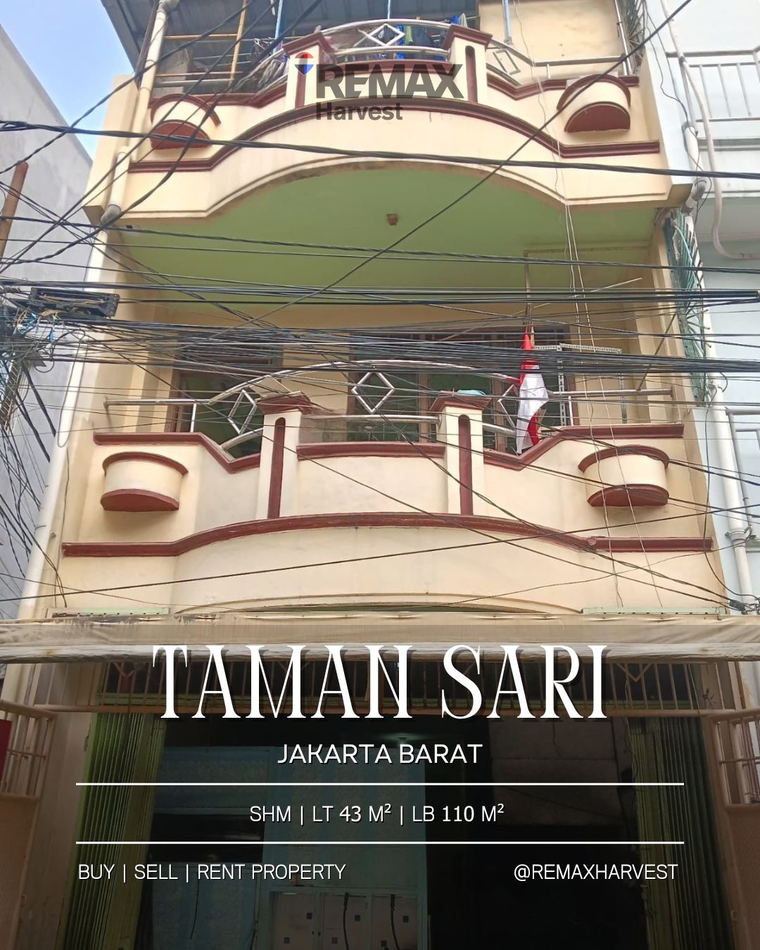 Rumah Taman Sari Jakarta Barat
