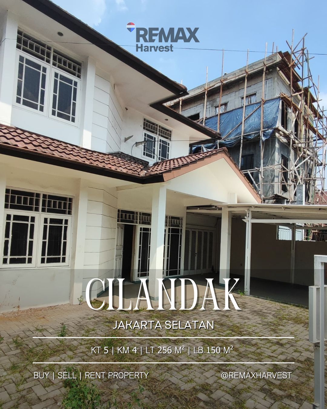 Rumah Strategis Pinggir Jalan Cilandak